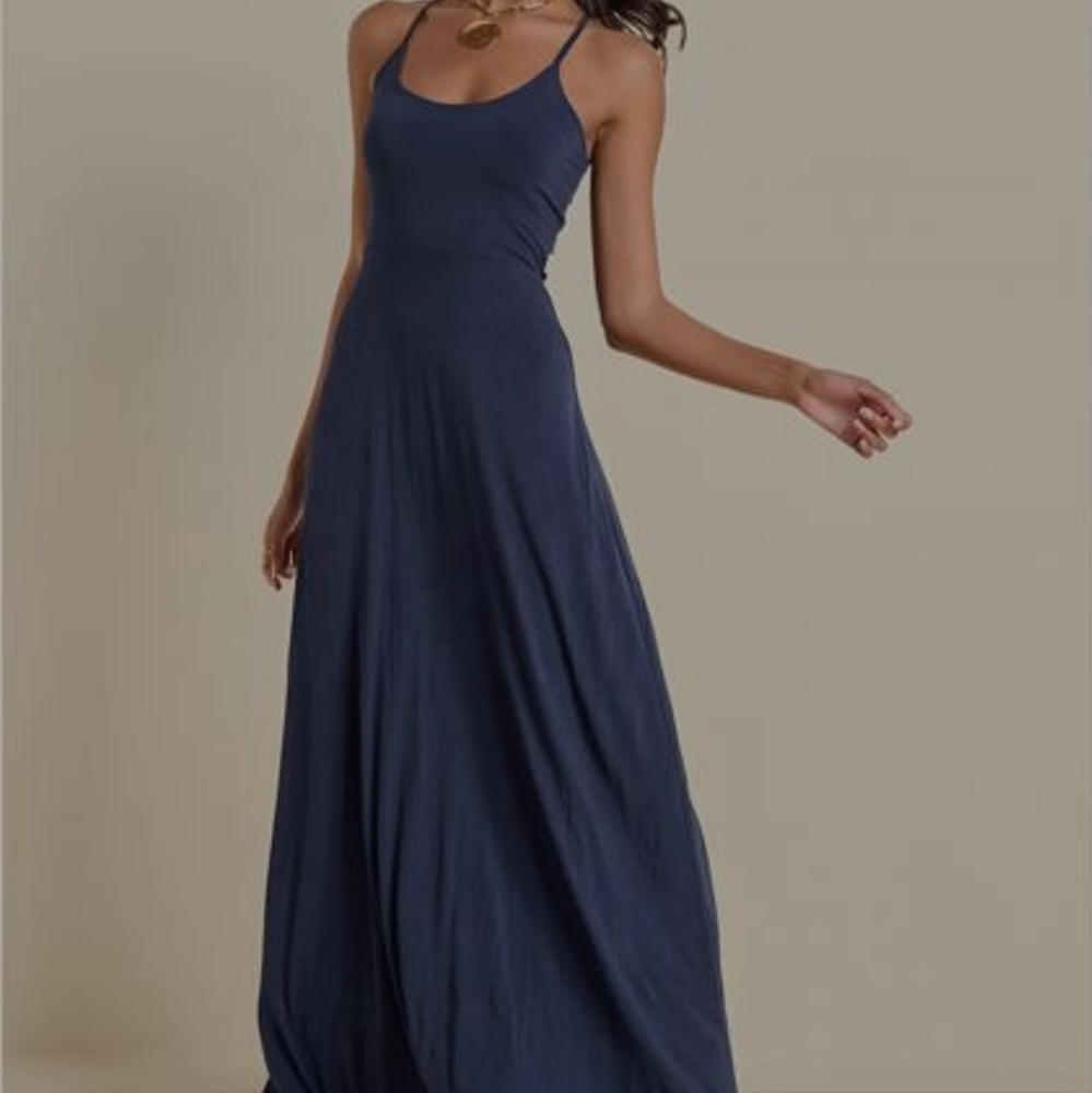 VENUS Black Maxi Dress